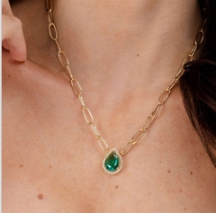 Conjunto Jade Banhado a Ouro 18k na internet