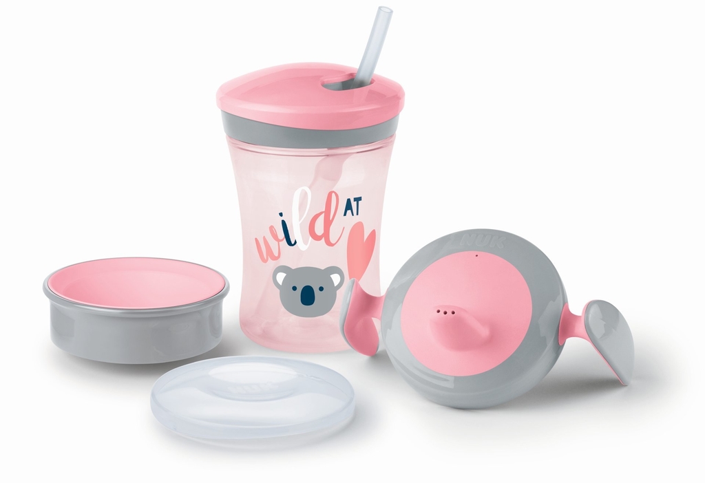 Vaso De Aprendizaje Rosa Magic Cup 230 ml Nuk