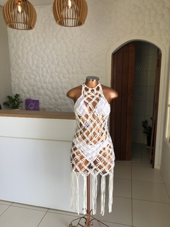 Vestido macramê (sob encomenda) - comprar online