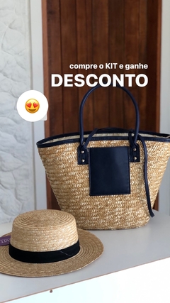 BOLSA SACOLA AZUL