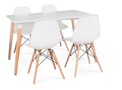 MESA EAMES 150CM BLANCA