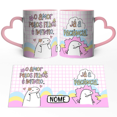 Imagem do Caneca Flork Bento O Amor Pelos Filhos é Infinito Já a Paciência