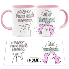 Caneca Flork Bento O Amor Pelos Filhos é Infinito Já a Paciência 2 - loja online