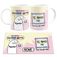 Caneca Flork Bento Feliz Dia do Vou Contar Até 3 - Mai Personalizados