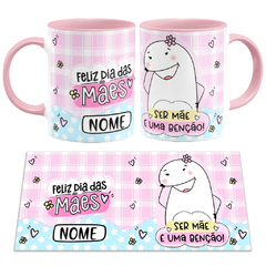 Caneca Flork Bento Feliz Dia das Mães + Ser Mãe É Uma Benção - loja online