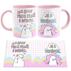 Caneca Flork Bento O Amor Pelos Filhos é Infinito Já a Paciência - comprar online