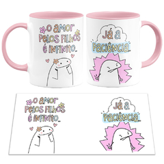 Caneca Flork Bento O Amor Pelos Filhos é Infinito Já a Paciência 2 - comprar online