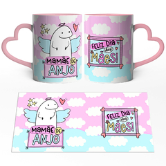 Caneca Flork Bento Mamãe de Anjo Feliz Dia Das Mães na internet