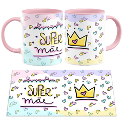 Caneca Super Mãe - comprar online