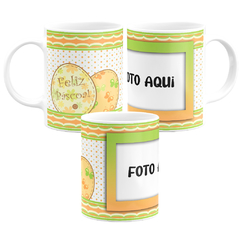 Caneca Feliz Páscoa com Foto Opção 2 - comprar online