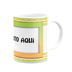 Caneca Feliz Páscoa com Foto Opção 2 - loja online