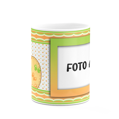 Caneca Feliz Páscoa com Foto Opção 2 - Mai Personalizados