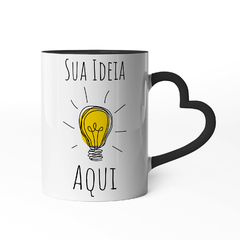 Caneca Alça Coração - Mai Personalizados