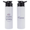 Garrafa Squeeze Lute Pelo que Acredita com Nome 750 ML