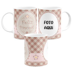 Caneca Feliz Páscoa com Foto Opção 4 - comprar online