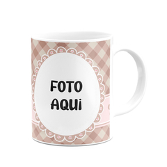 Caneca Feliz Páscoa com Foto Opção 4 - loja online