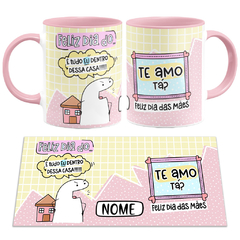 Caneca Flork Bento Feliz dia do É Tudo Eu Dentro de Casa - loja online