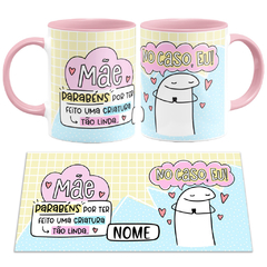 Caneca Flork Bento Mãe Parabéns Por Ter Feito Uma Criatura Tão Linda - loja online