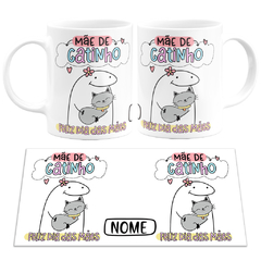 Caneca Flork Bento Mãe de Gatinho - Mai Personalizados