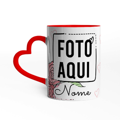 Caneca Mãe Amamos Você com Foto - comprar online