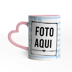 Caneca Mãe de Pet com Foto - Alça de Coração - comprar online