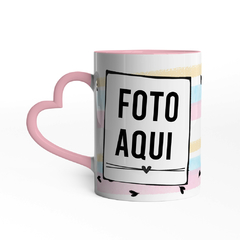 Caneca Mãe de Cachorro com Foto - Alça de Coração - loja online