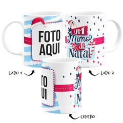 Caneca Um Mimo de Natal com Foto