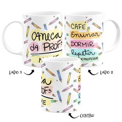 Caneca da Professora com Nome