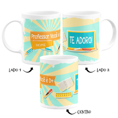 Imagem do Caneca Professor(a) Você é Demais com Nome