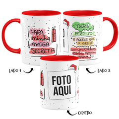 Imagem do Caneca Natal Para a Minha Amiga Secreta com Foto