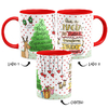 Caneca Que a Magia do Natal Transforme Tudo em Amor