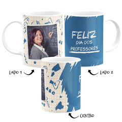 Caneca Feliz Dia dos Professores com Foto