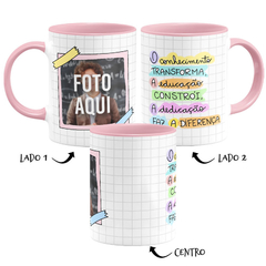 Caneca O Conhecimento Transforma com Foto - comprar online