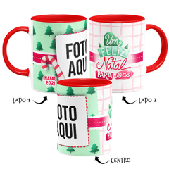 Imagem do Caneca Um Feliz Natal Para Você com Foto