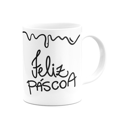 Caneca Feliz Páscoa - loja online