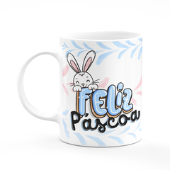 Caneca Páscoa Feliz Pascoa Coelho Óculos na internet