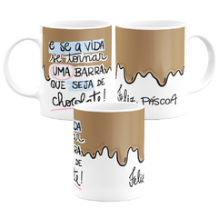 Caneca Páscoa Que Seja Chocolate - comprar online