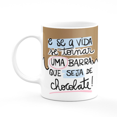 Caneca Páscoa Que Seja Chocolate na internet