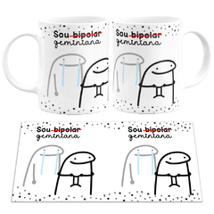 Caneca Flork Meme Signos Modelos Femininas na internet