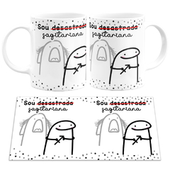 Caneca Flork Meme Signos Modelos Femininas na internet