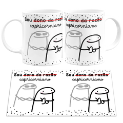 Caneca Flork Meme Signos Modelos Masculinas - Mai Personalizados