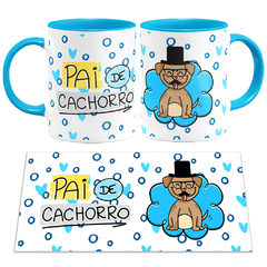 Caneca Pai de Cachorro - Colors