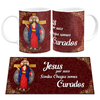 Caneca Jesus Por Suas Santa Chagas Somos Curados