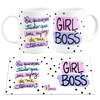 Caneca Girl Boss com Nome