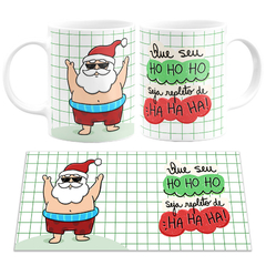 Caneca Papai Noel Verão - comprar online