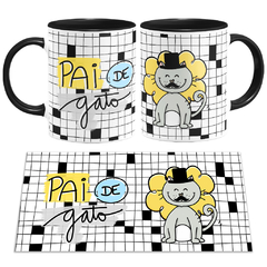 Caneca Pai de Gato - Colors