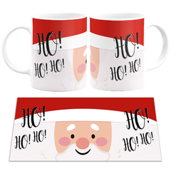 Caneca Ho Ho Ho Papai Noel Face - comprar online