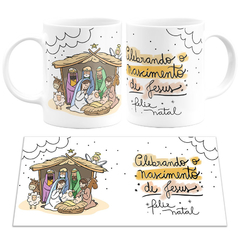 Caneca Celebrando o Nascimento de Jesus - comprar online