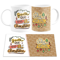 Caneca Gente Que Ama Chocotone Feliz Natal - comprar online