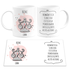 Caneca Coleção Signos Com Nome - comprar online